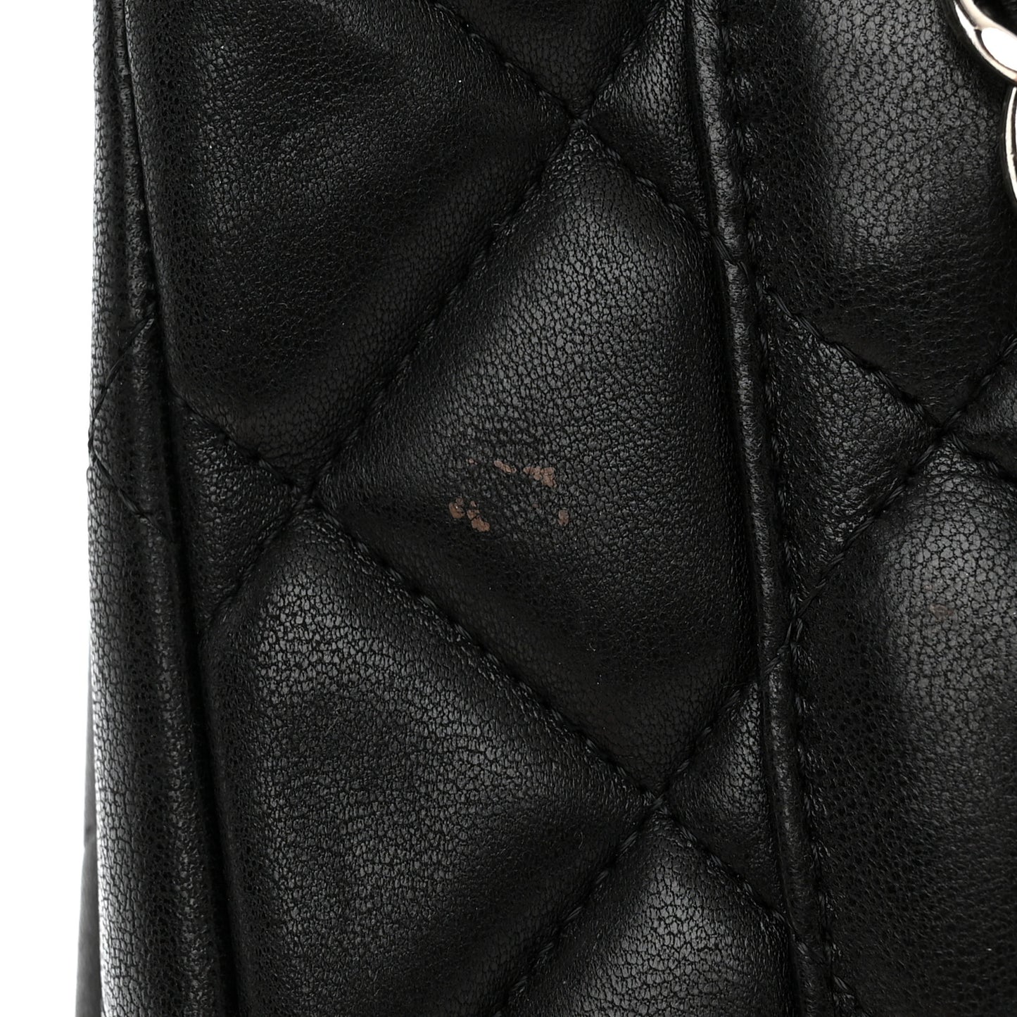 Lambskin Quilted Maxi Single Flap Black