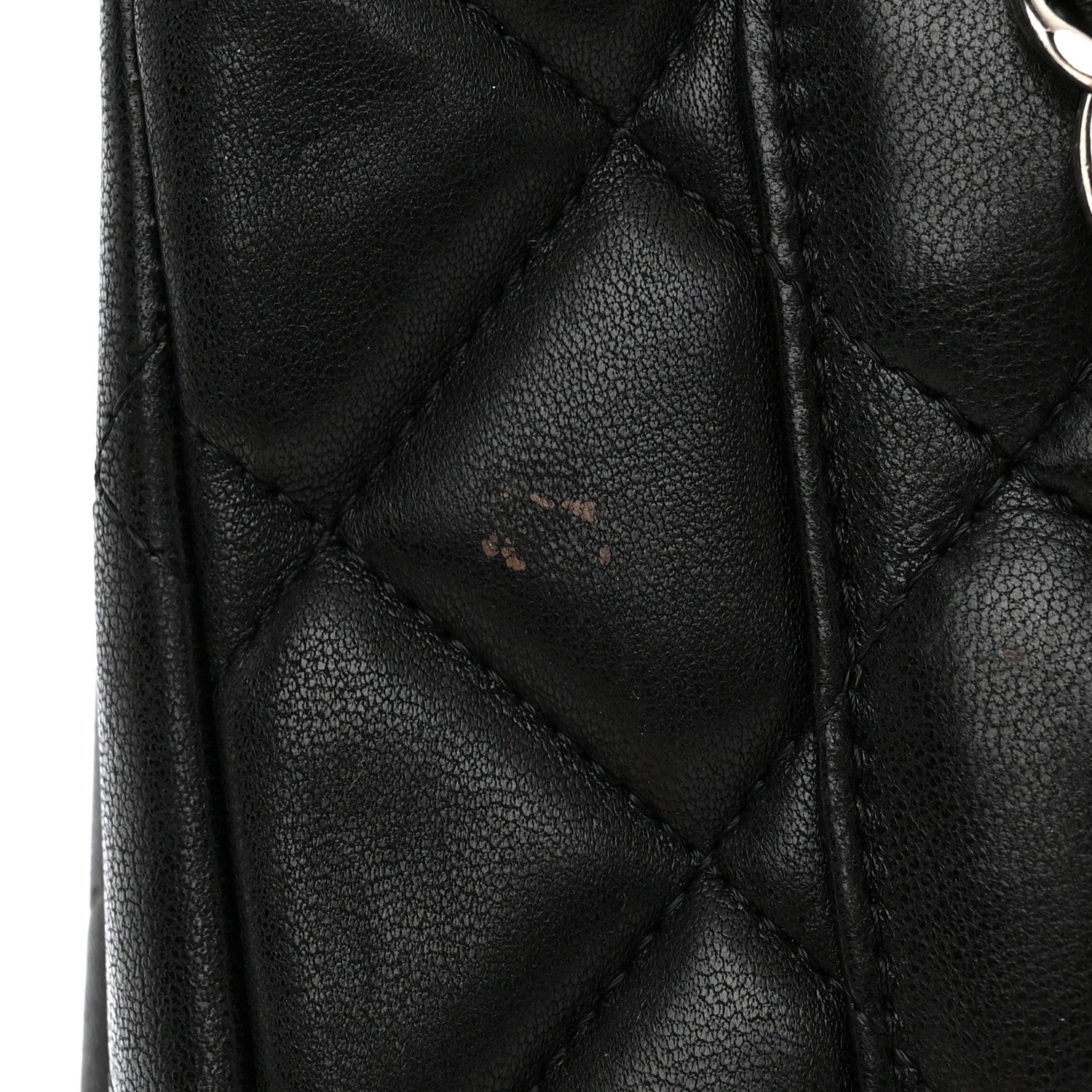 Chanel Lambskin Quilted Maxi Single Flap Black 12 of 13