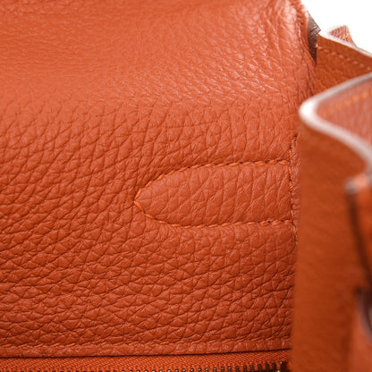 Hermes Togo Kelly Retourne 35 Orange 13 of 34