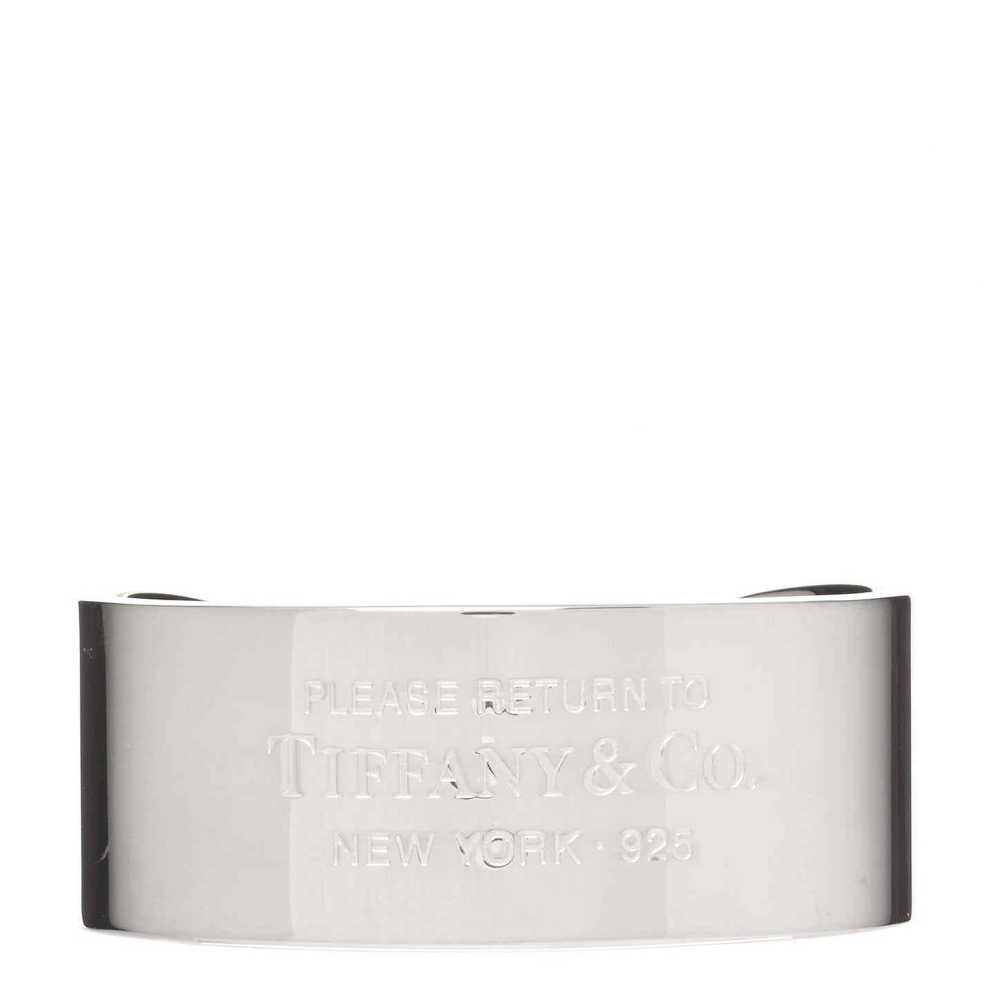 Sterling Silver Wide Return To Tiffany Cuff Bracelet