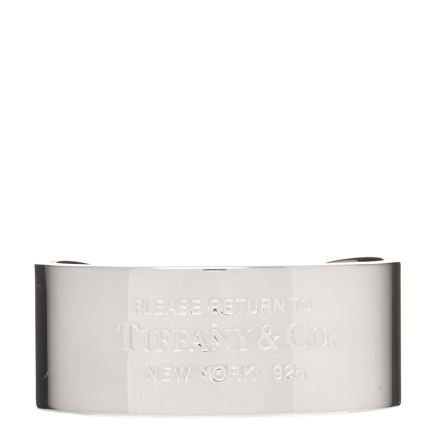 Tiffany Sterling Silver Wide Return To Tiffany Cuff Bracelet 1 of 3