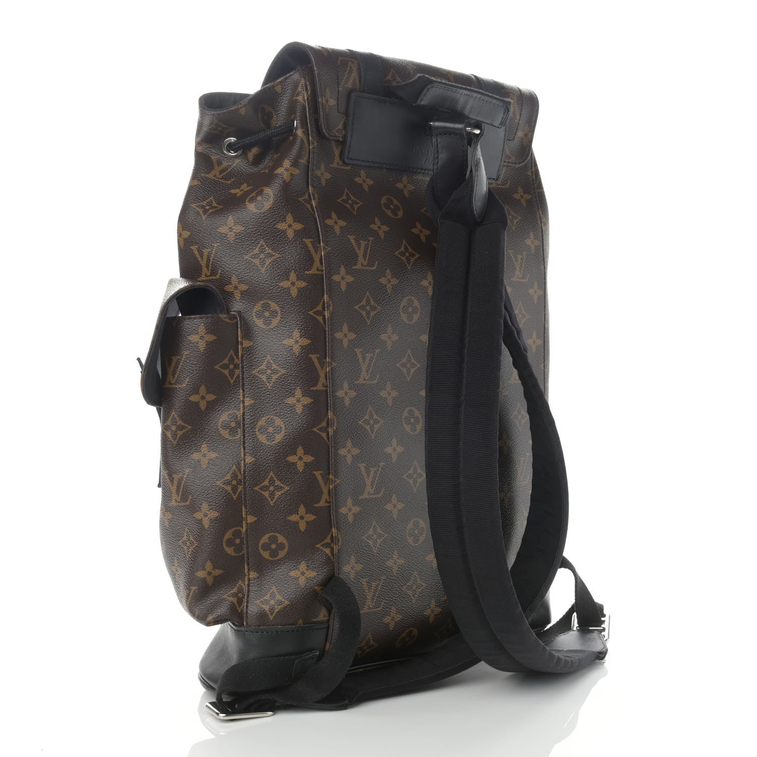 Louis Vuitton Monogram Macassar Christopher PM Backpack 3 of 14