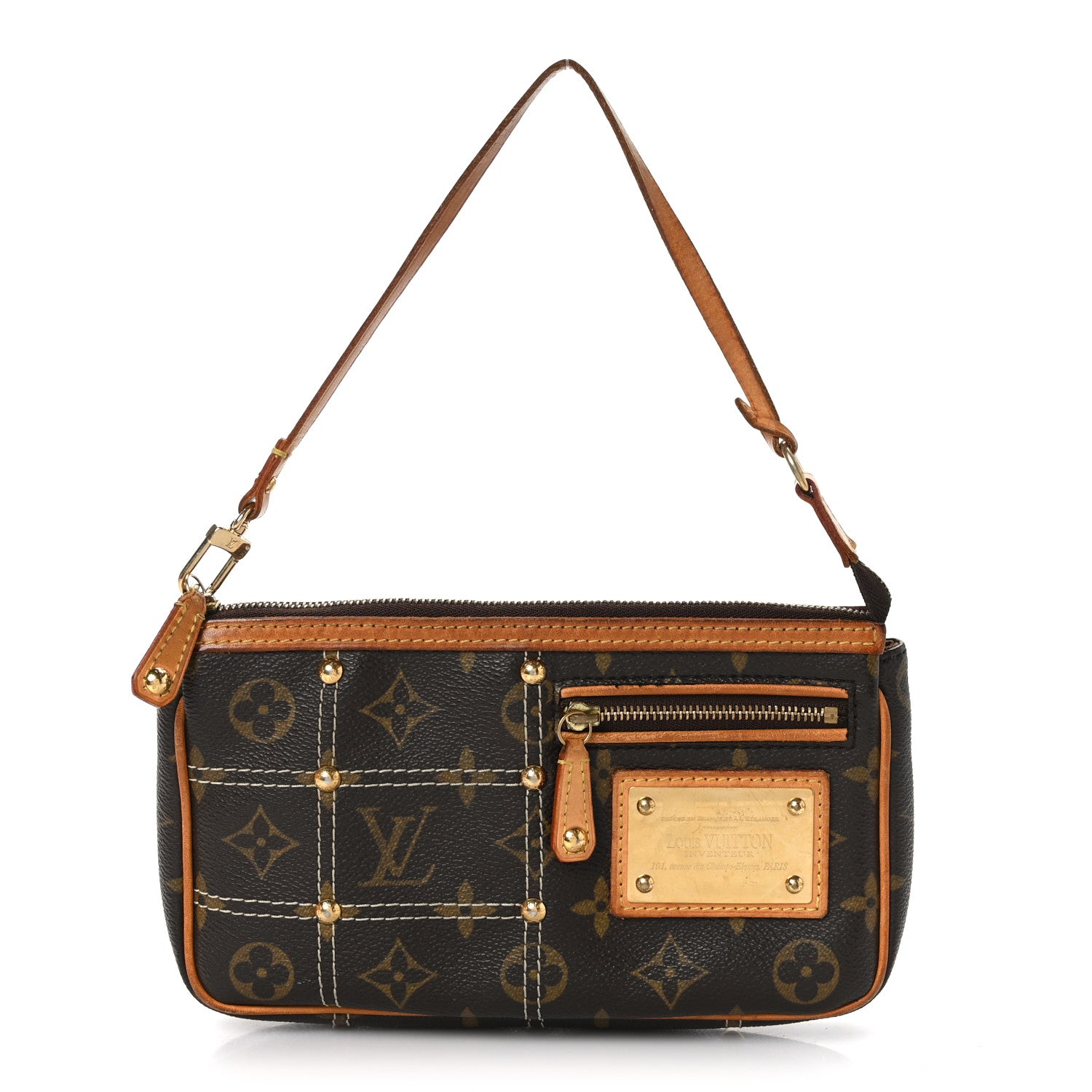 Louis Vuitton Monogram Riveting Pochette Accessories 1 of 8