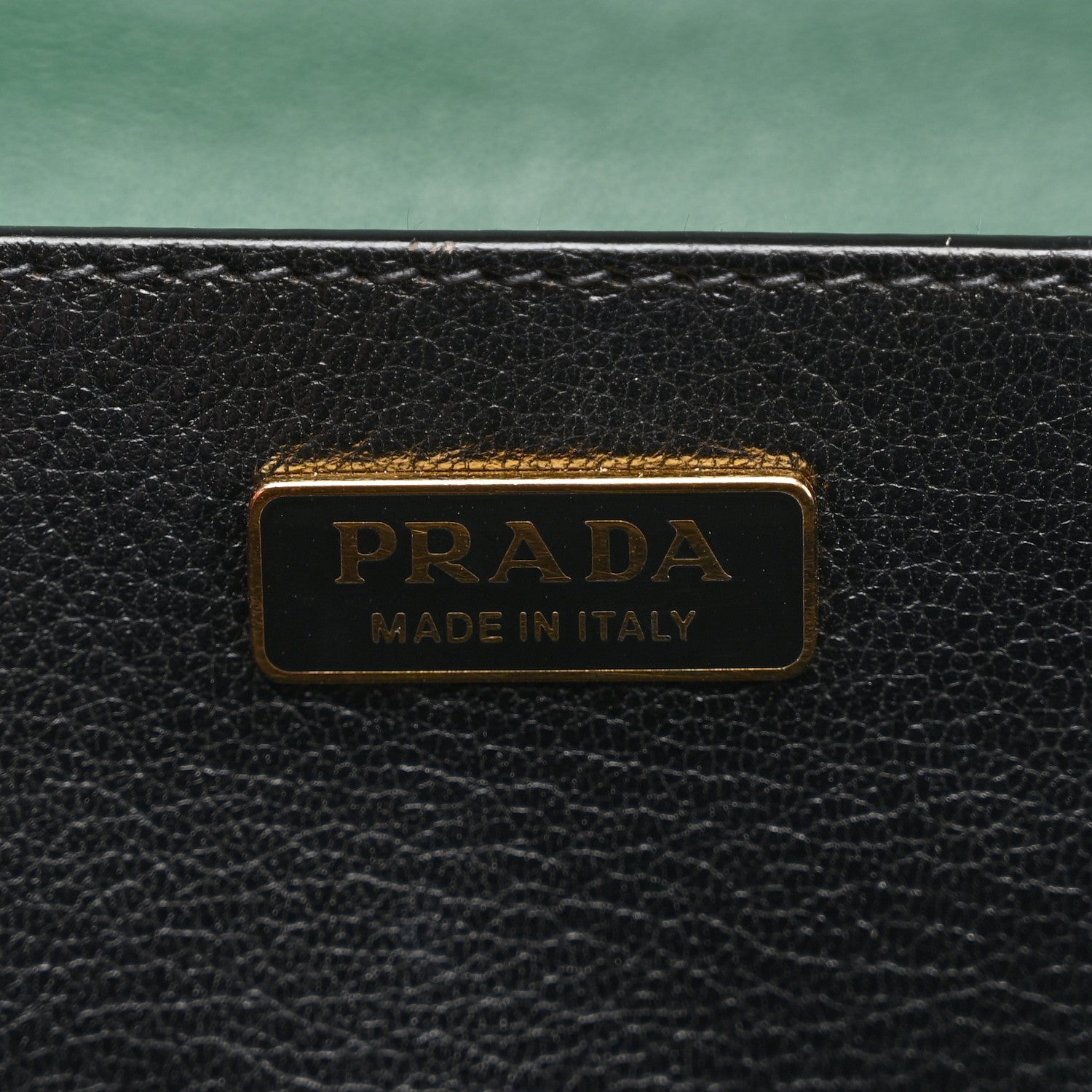 Prada City Calf Saffiano Cahier Bag Biliardo Black 6 of 10