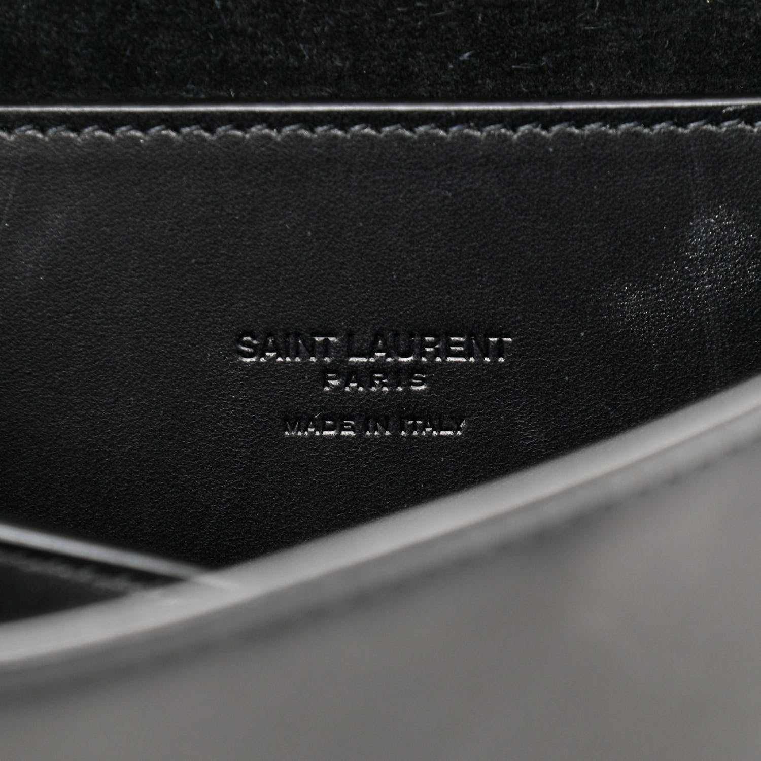 Saint Laurent Pony Hair Calfskin Leopard Print Monogram Medium Kaia Satchel Black 7 of 14