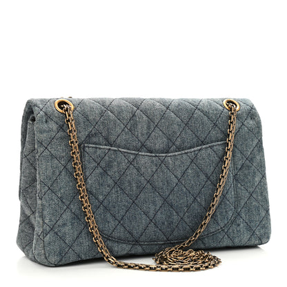 Chanel Denim Quilted 2.55 Reissue 226 Flap 3 of 11