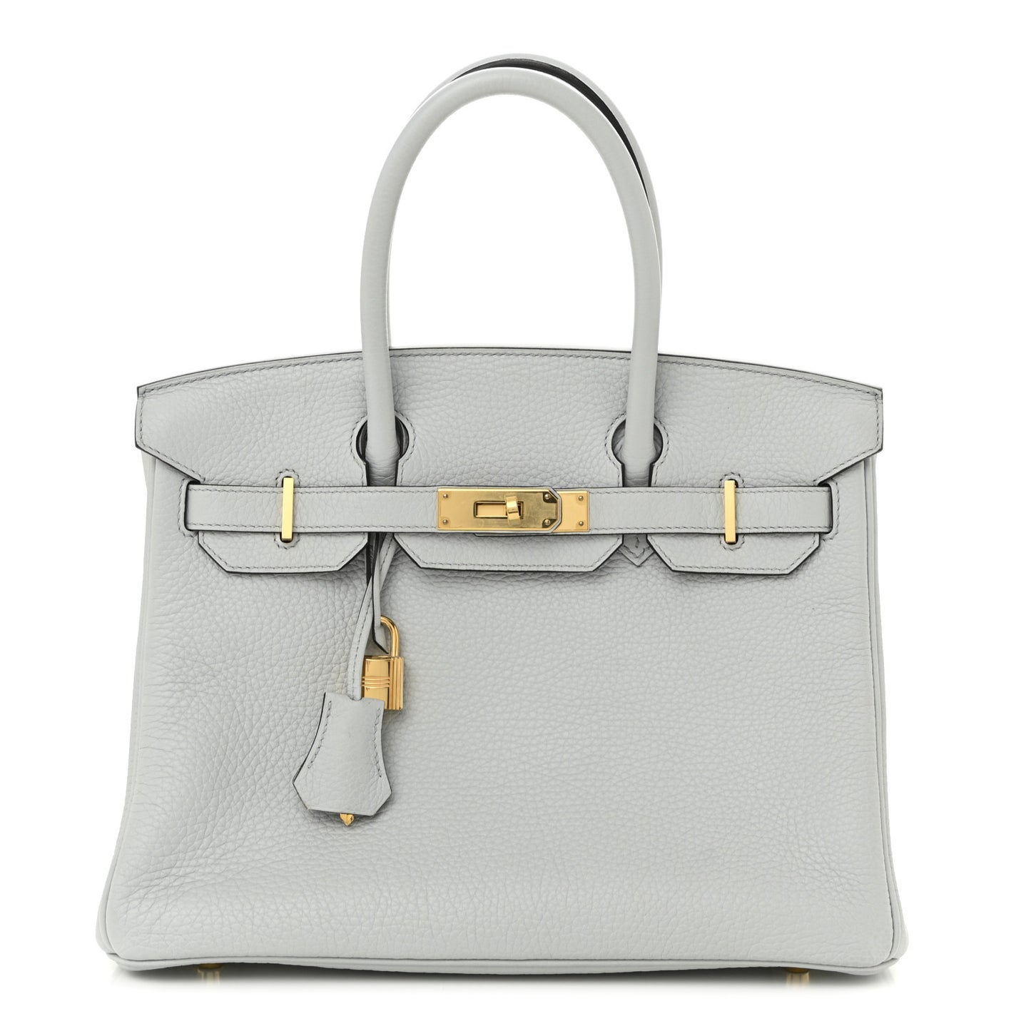 Togo Birkin 30 Bleu Pale