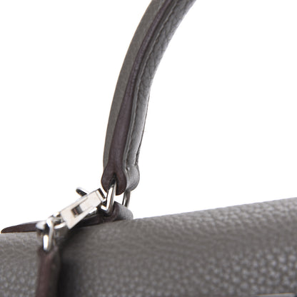 Hermes Taurillon Clemence Kelly Retourne 32 Etain 10 of 14