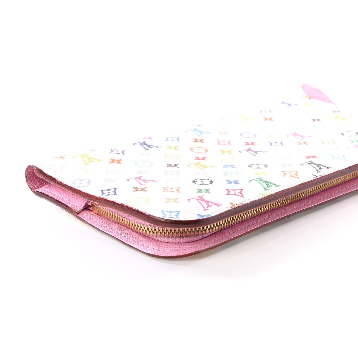 Monogram Multicolor Insolite Wallet White Litchi