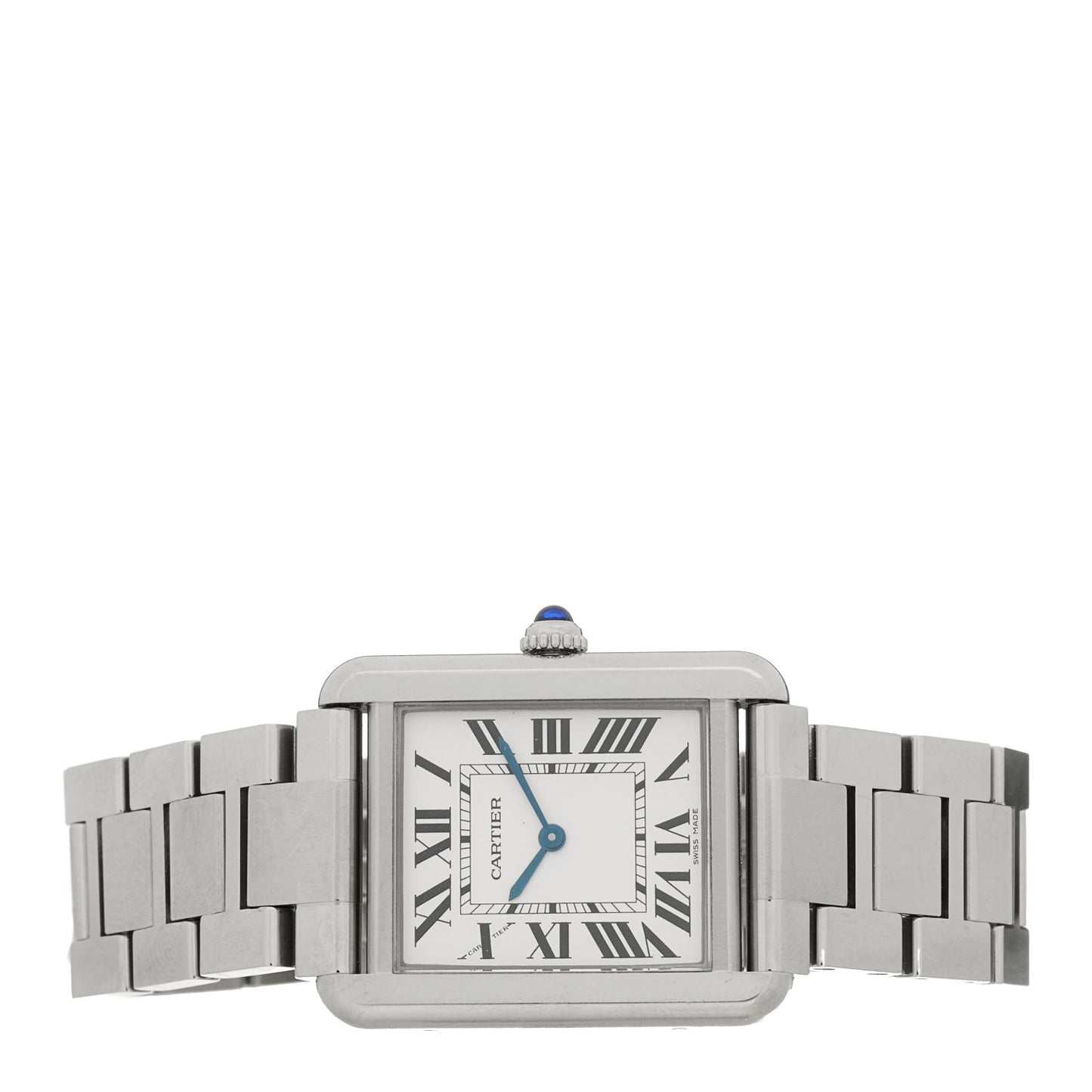 Stainless Steel 24mm Tank Solo Quartz Watch