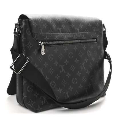 Louis Vuitton Monogram Eclipse District MM Black 2 of 8