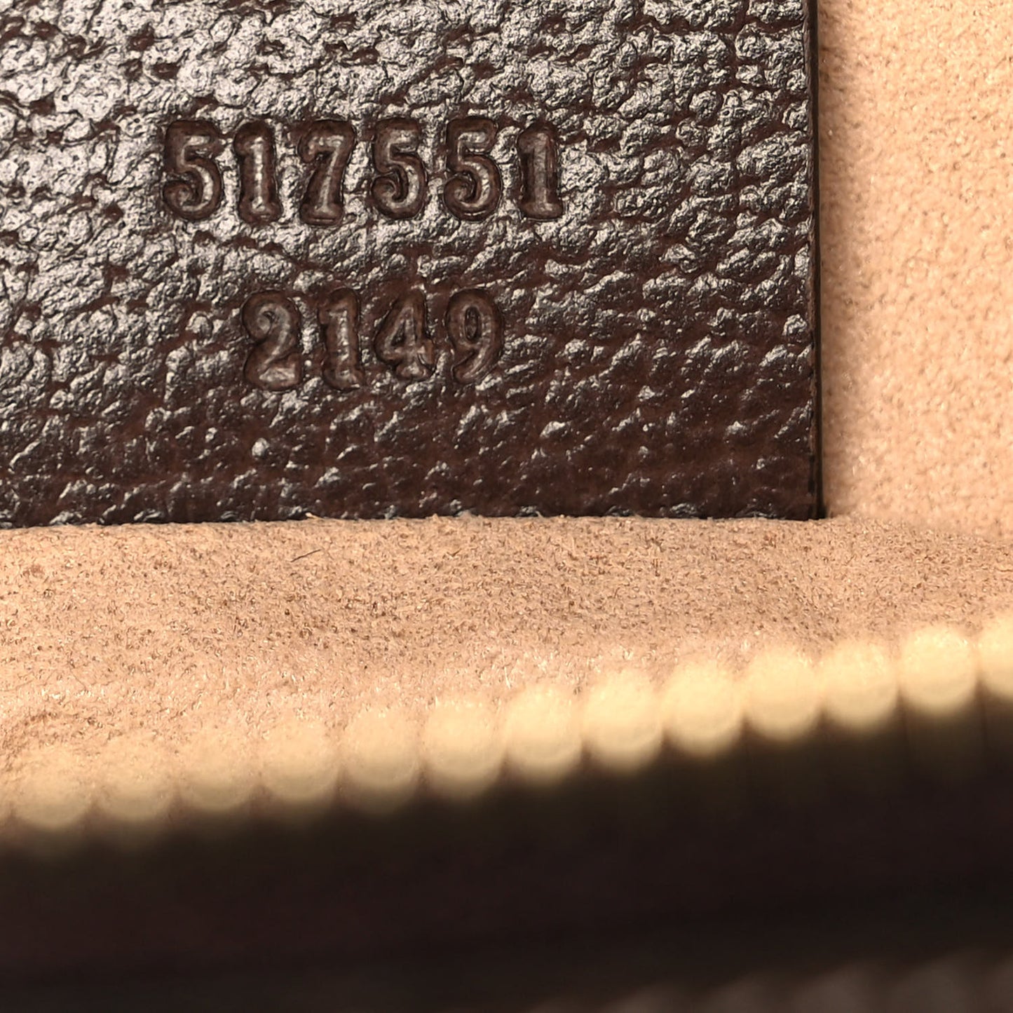 GG Supreme Monogram Large Ophidia Pouch Clutch Brown