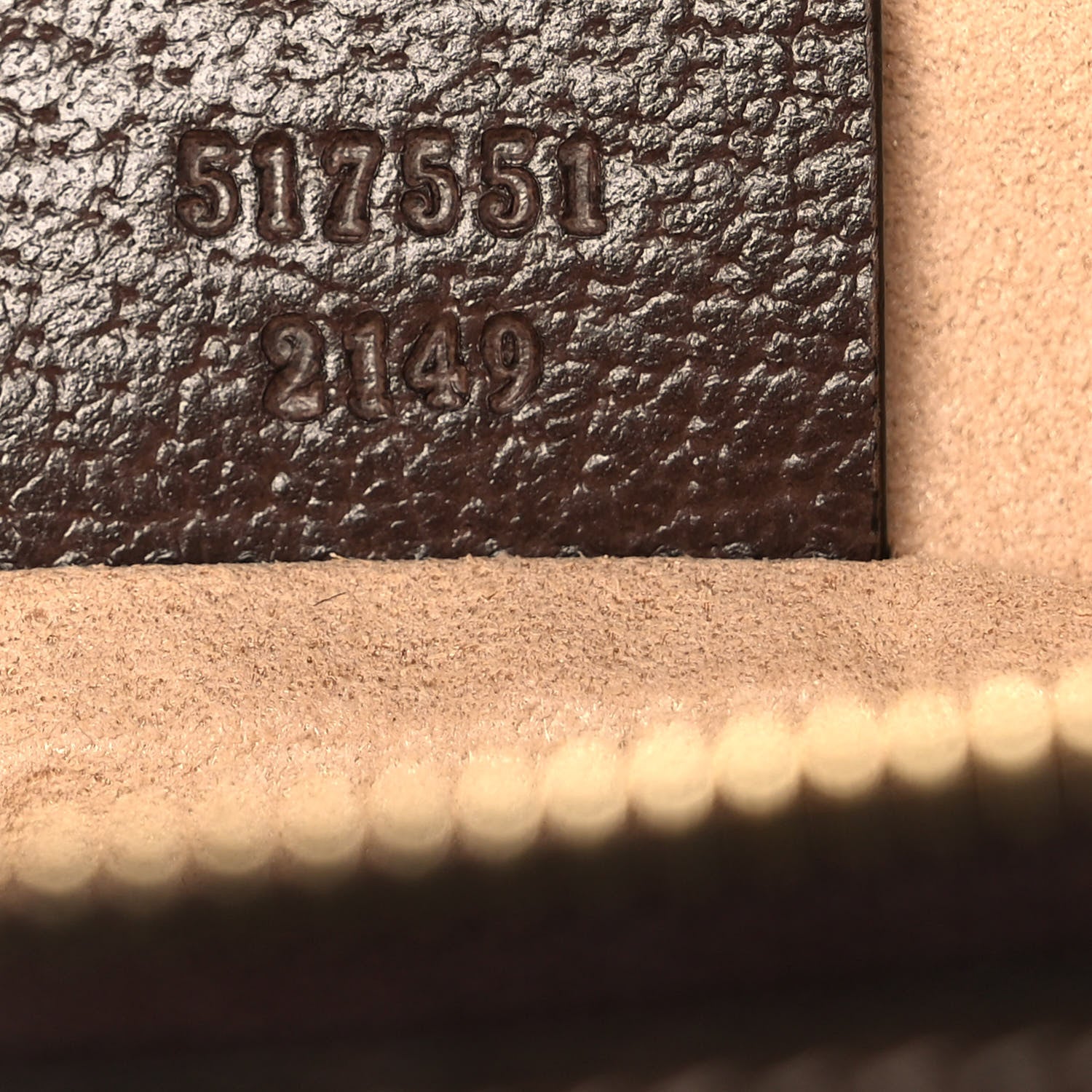 Gucci GG Supreme Monogram Large Ophidia Pouch Clutch Brown 7 of 10