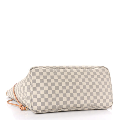 Louis Vuitton Damier Azur Neo Neverfull GM Rose Ballerine 5 of 11