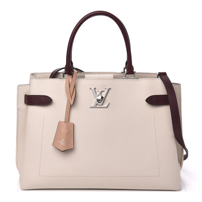 Louis Vuitton Calfskin Lockme Day Rose Silk Quartz Calla 1 of 10