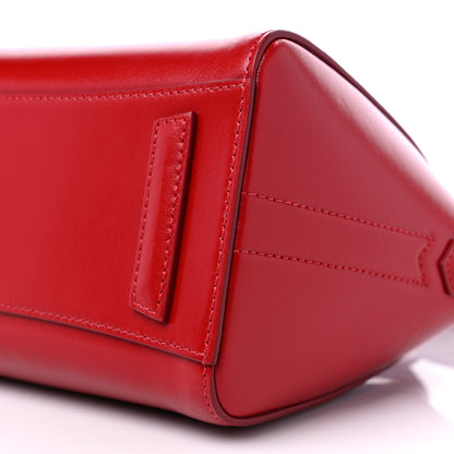 Givenchy Shiny Lord Calfskin Mini Antigona Dark Red 9 of 9