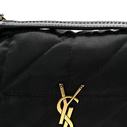 Saint Laurent Satin Patchwork Monogram Medium Jamie Black 7 of 9