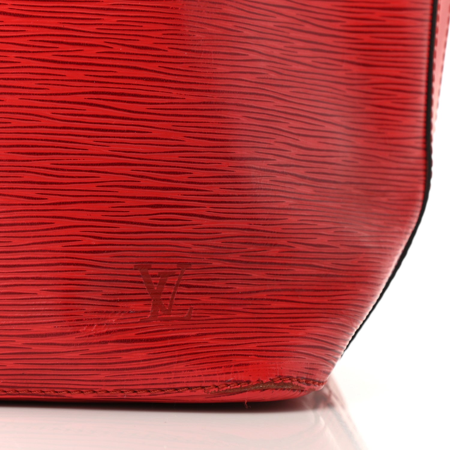 Louis Vuitton Epi Petit Noe Castillan Red 7 of 9