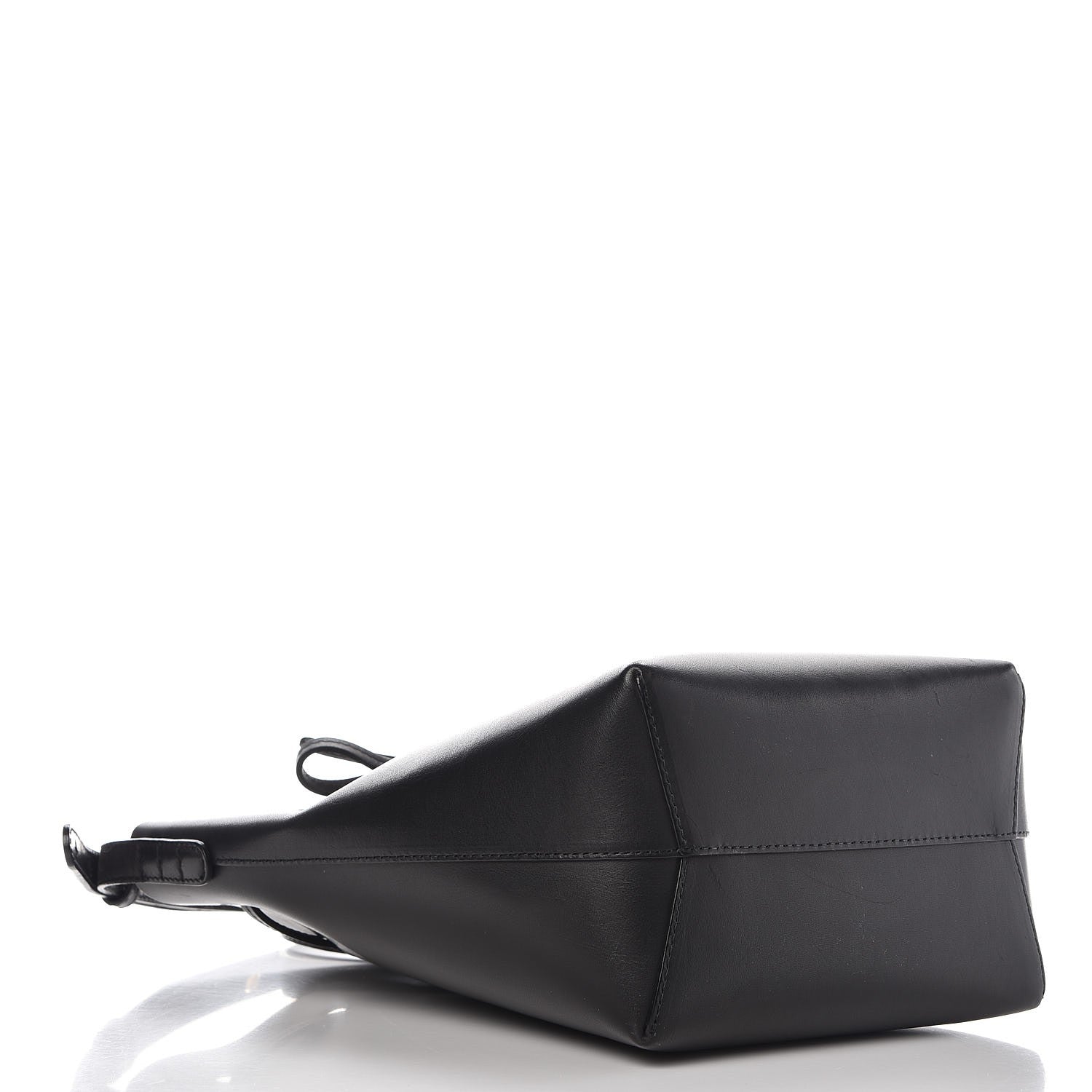 Mansur Gavriel Calfskin Mini Bucket Bag Black Ballerina 4 of 9