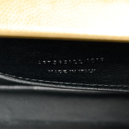 Saint Laurent Grain De Poudre Monogram Small Kate Slide Chain Crossbody Box Bag Gold 7 of 12