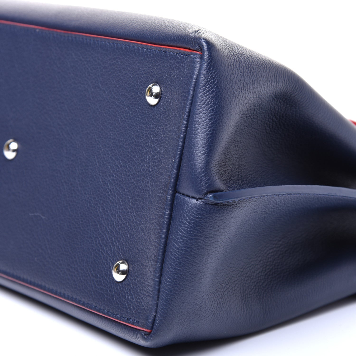 Louis Vuitton Calfskin Lockme Day Marine Rouge 8 of 9