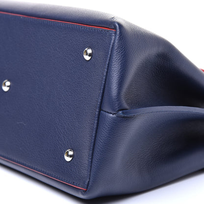 Louis Vuitton Calfskin Lockme Day Marine Rouge 8 of 9