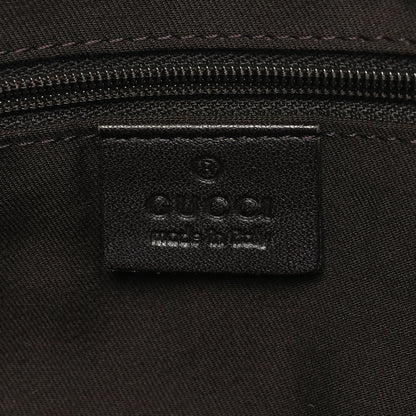 Gucci Monogram Large D Gold Hobo Dark Brown 6 of 9