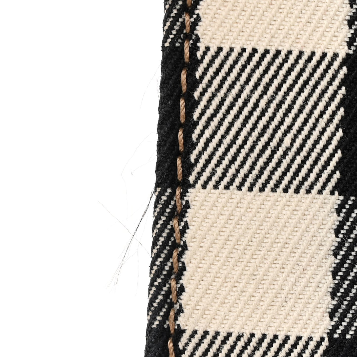 Calfskin House Check Henley Wallet On Chain Black