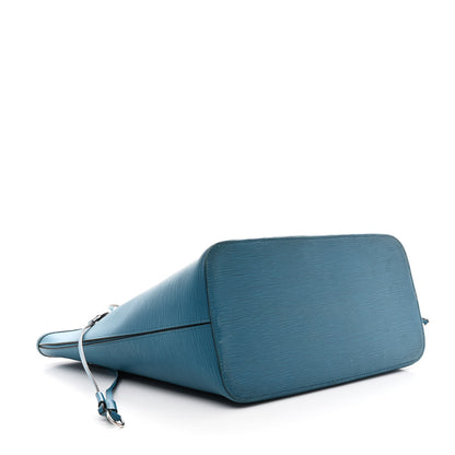 Louis Vuitton Epi Neverfull MM Cyan 5 of 14