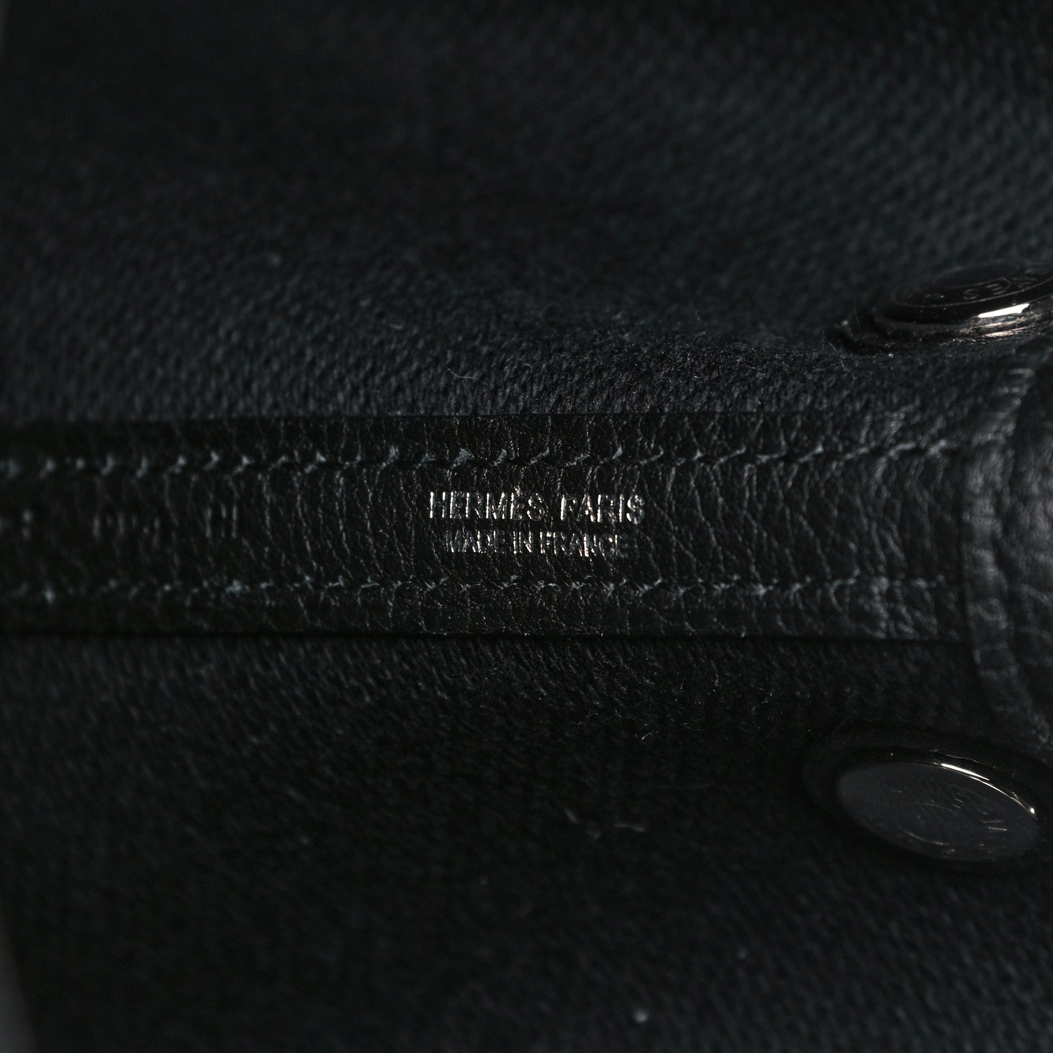 Hermes Twill H Negonda Garden Party 30 TPM Tote Ecru Black 7 of 10