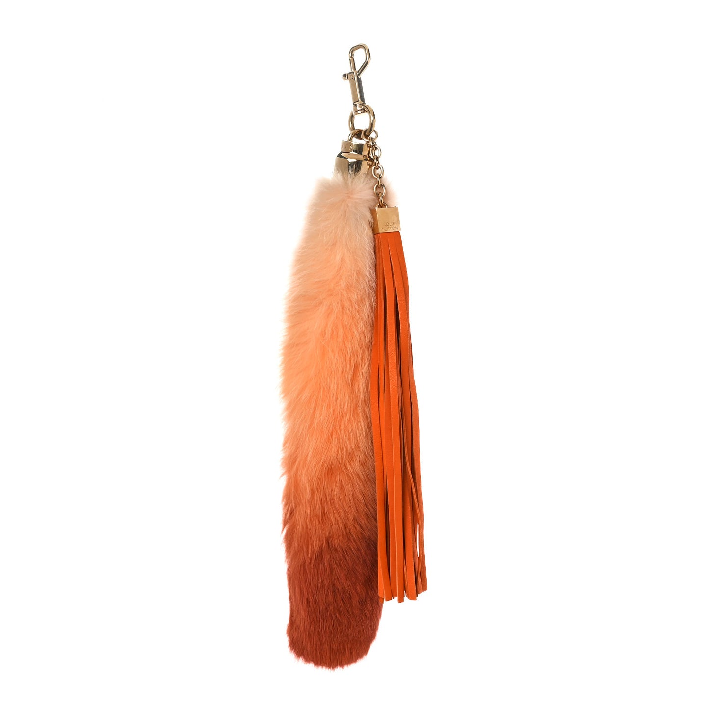 Fox Fur Foxy Bag Charm Orange