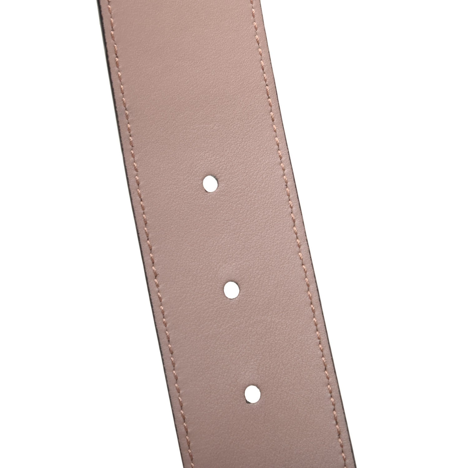 Gucci Calfskin Double G 40mm Belt 80 32 Porcelain Rose 5 of 5