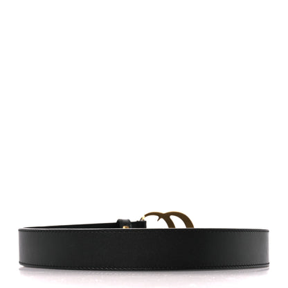 Gucci Moon Calfskin Double G 30mm Belt 90 36 Black 2 of 5