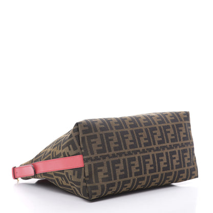 Fendi Zucca Vitello Elite Small Hobo Tobacco Ecstasy 4 of 11