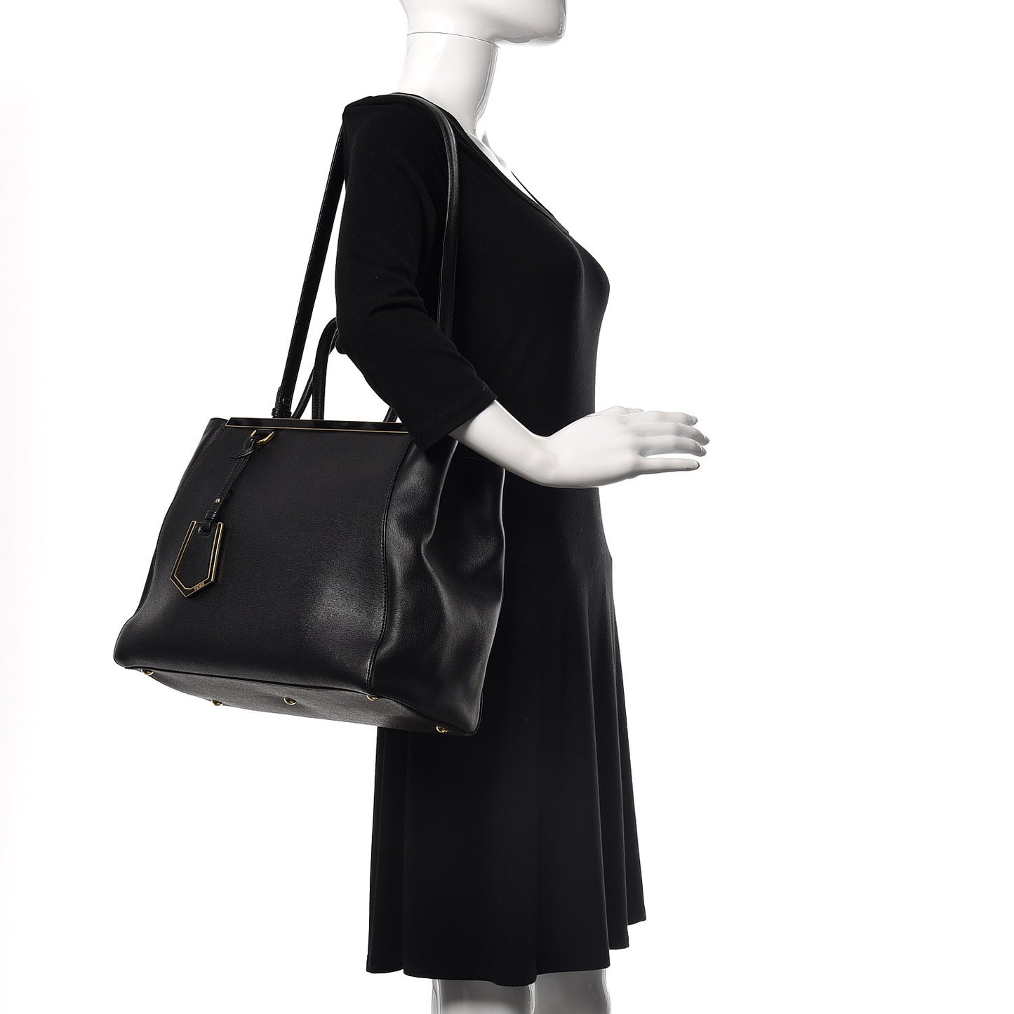 Vitello Elite Regular 2Jours Tote Black