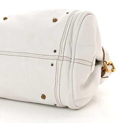 Chloe Calfskin Medium Paddington Satchel White 9 of 13