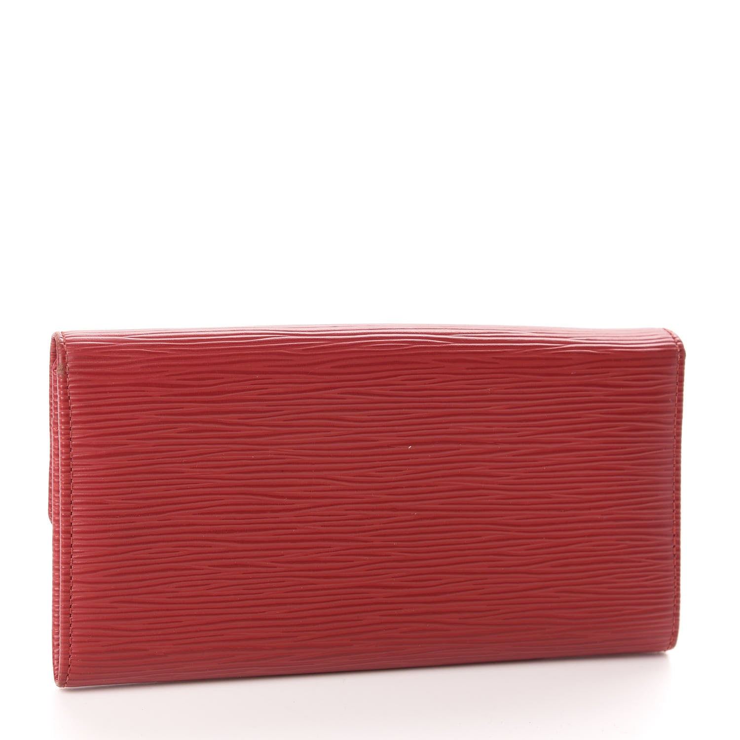 Louis Vuitton Epi Sarah Wallet Rubis 3 of 8