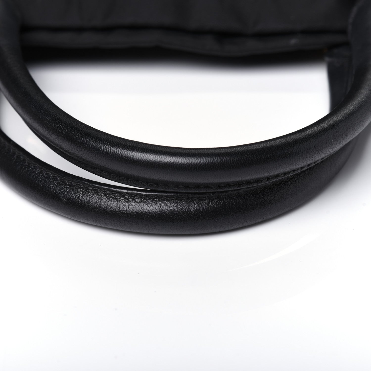 Prada Tessuto Nylon Soft Calf Tote Black 50 of 53