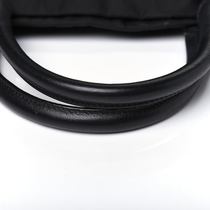 Prada Tessuto Nylon Soft Calf Tote Black 50 of 53