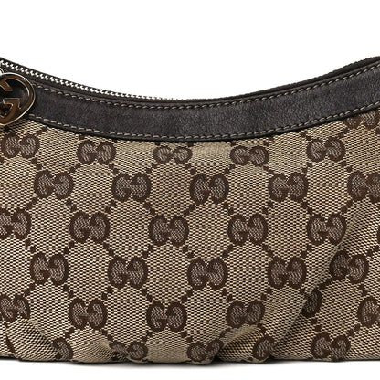 Gucci Monogram Lovely Heart Cosmetic Case Dark Brown 8 of 11