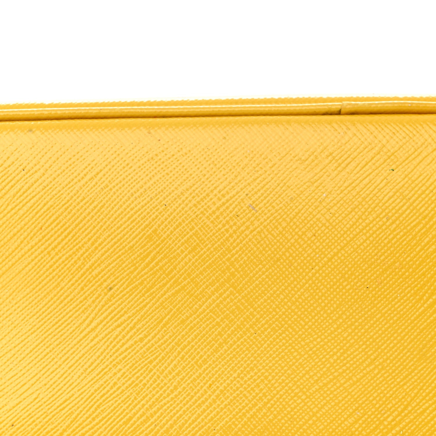 Prada Saffiano Vernice Medium Open Promenade Tote Ananas 27 of 27