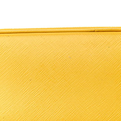 Prada Saffiano Vernice Medium Open Promenade Tote Ananas 27 of 27