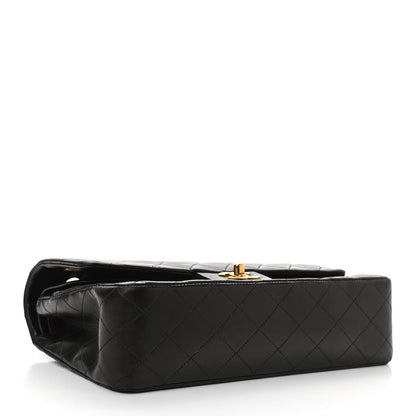 Chanel Lambskin Quilted Medium Double Flap Black 4 of 12