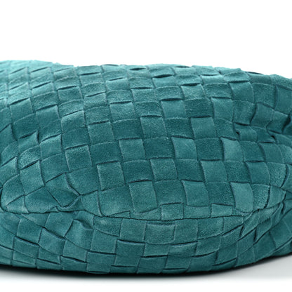 Bottega Veneta Suede Calfskin Intrecciato Teen Jodie Hobo Scuba 10 of 10
