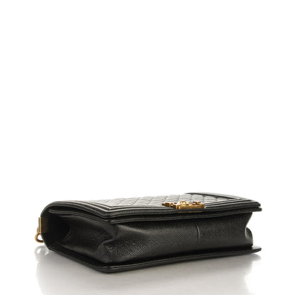 Chanel Caviar Quilted New Medium Boy Flap Black 4 of 7