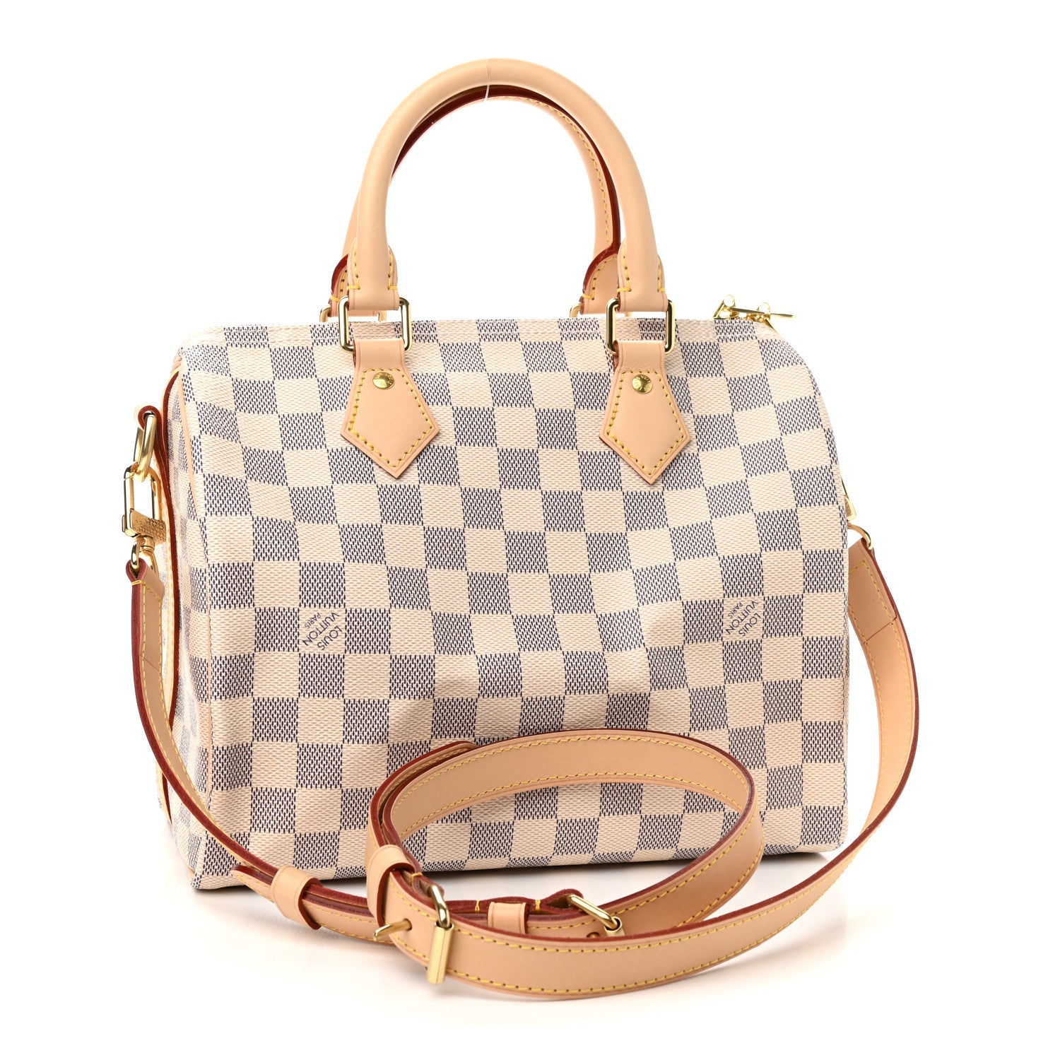 Louis Vuitton Damier Azur Speedy Bandouliere 25 3 of 9