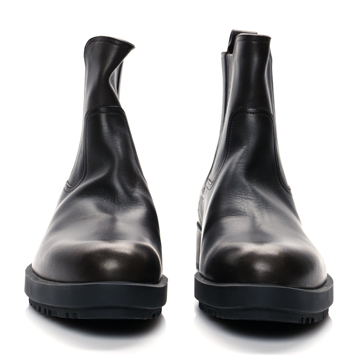 Hermes Calfskin Kross Training Waterproof Boots 37 Moka 2 of 8