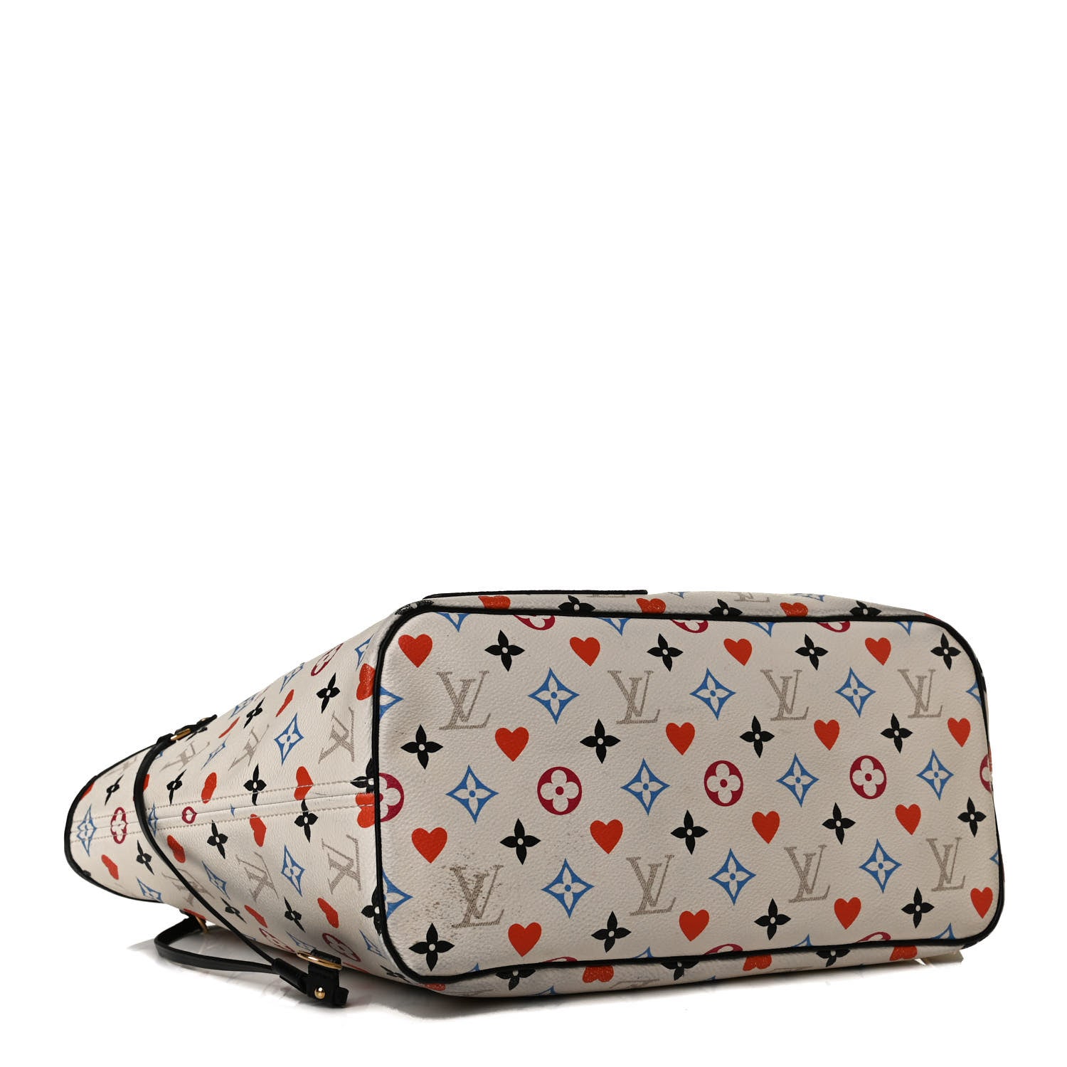 Louis Vuitton Game On Neverfull MM White 4 of 13