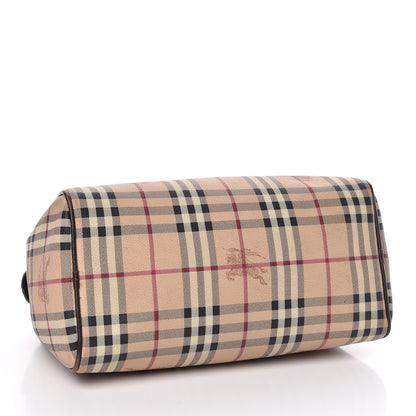 Burberry Haymarket Check Small Chester Bowling Bag Chocolate 4 of 12
