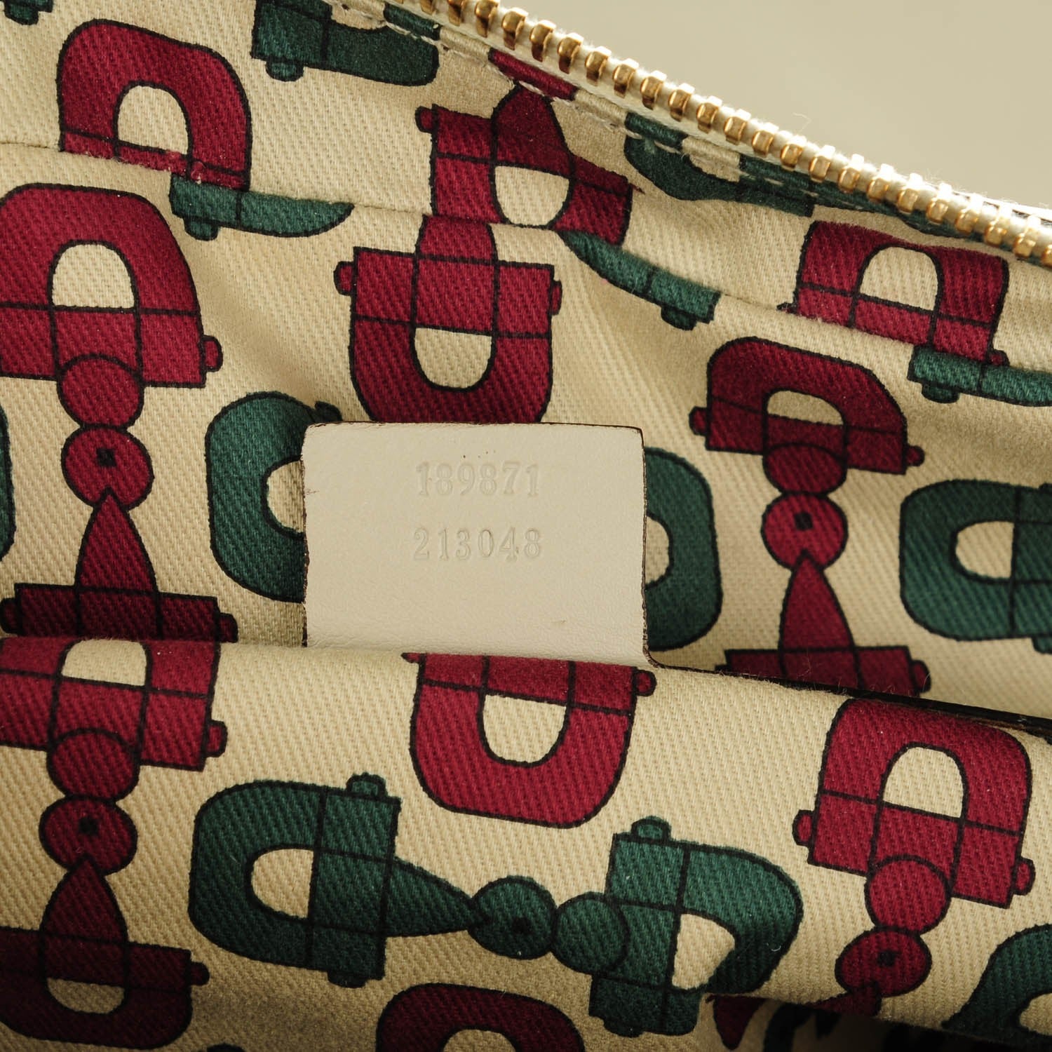 Gucci Guccissima Pop Bamboo Handle Tote Off White 7 of 7